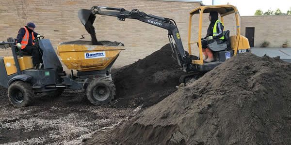hard landscaping and minor civils